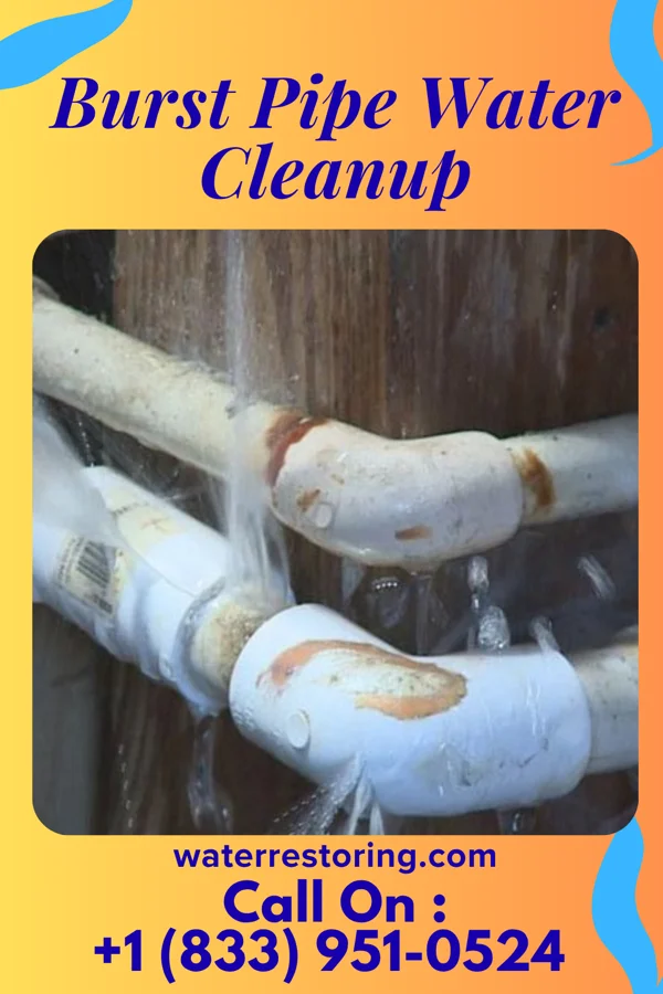 Burst Pipe Water Cleanup in Fairview, GA